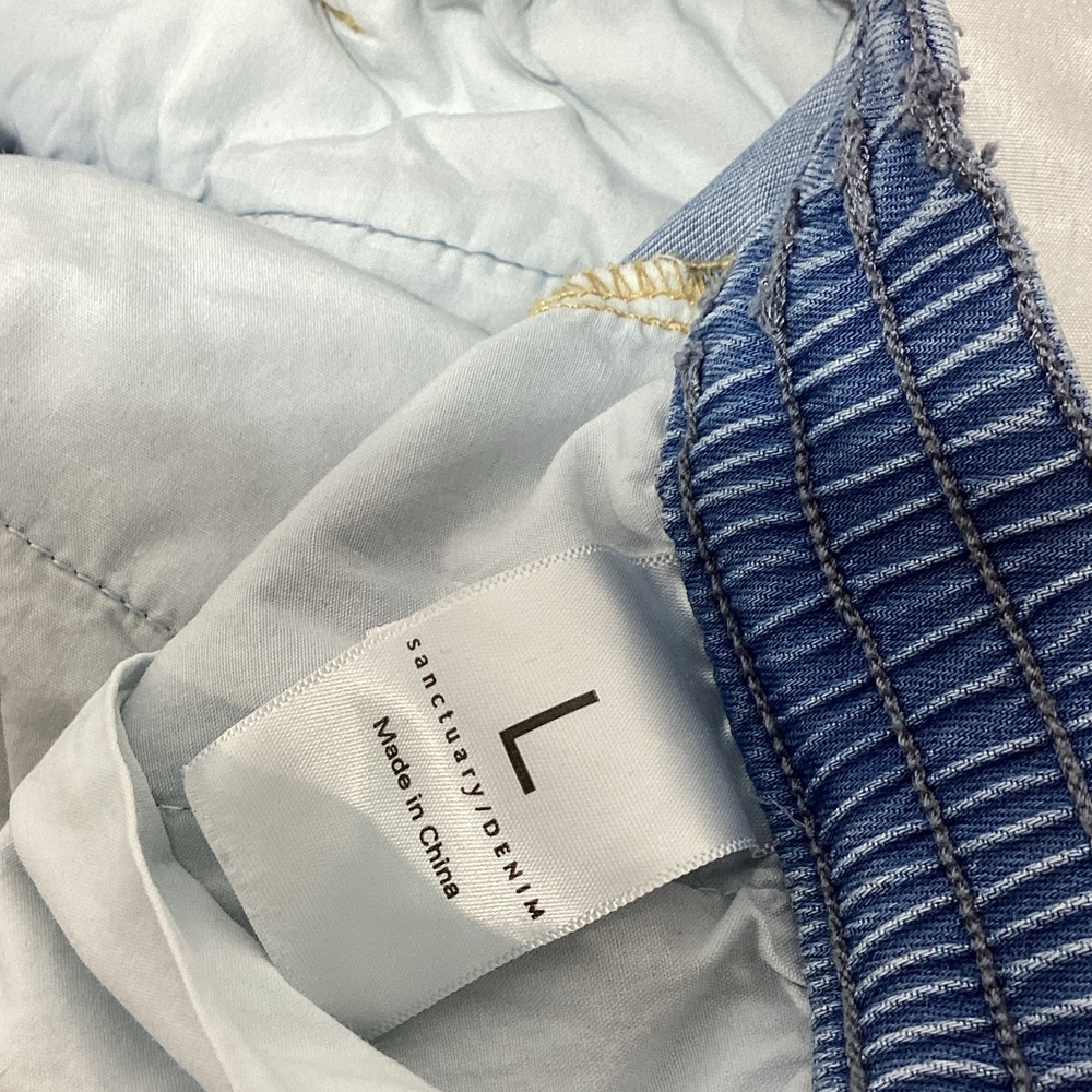 Sanctuary large Blue Cargo Jogger Jean Pants - Picture 9 of 15